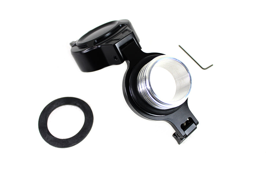 Flip Up Gas Cap Non-Vented Black 1996 / 1999 FLST 1996 / 1999 FXST
