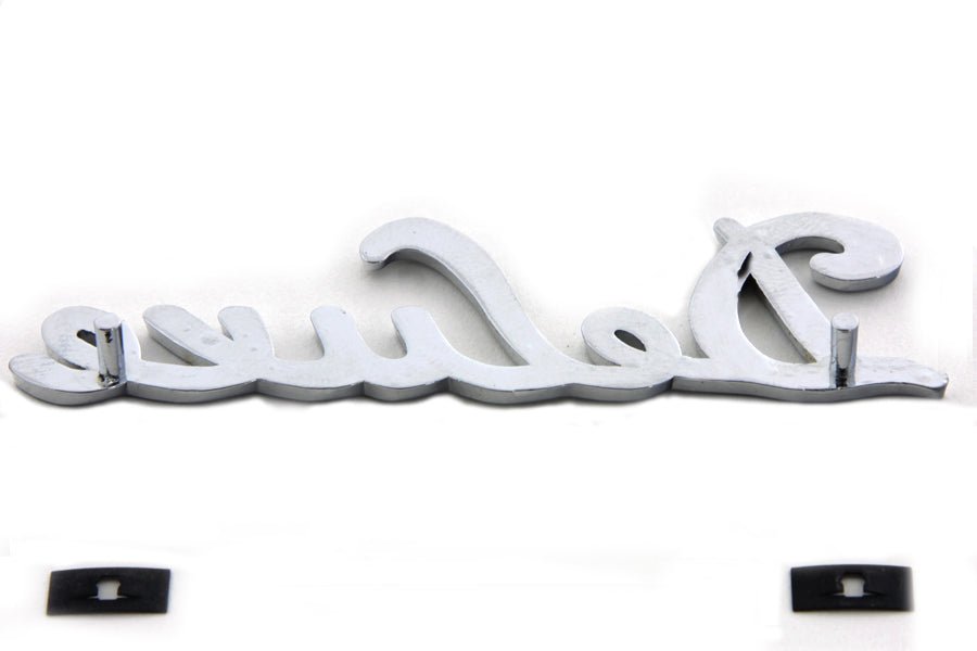 Chrome Deluxe Fender Emblem Set 0 /  All models