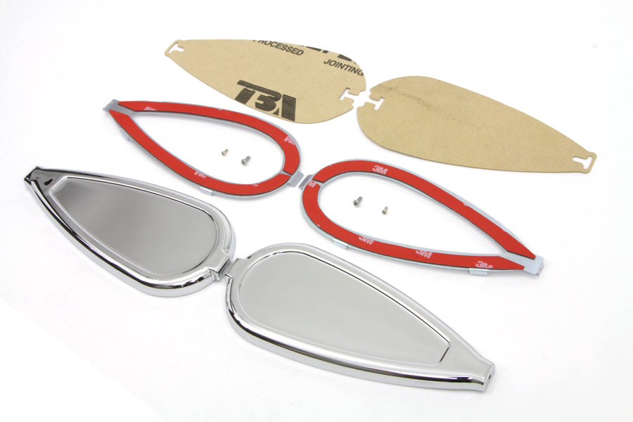 Tear Drop Gas Tank Emblem Kit 1936 / 1952 W 1936 / 1952 EL 1941 / UP FL 1941 / UP FL 1971 / UP FX 1971 / UP FX 1957 / UP XL 1936 / 1973 G