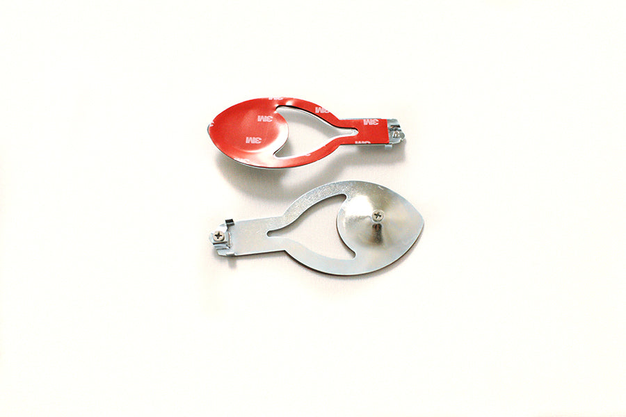 Gas Tank Emblem Mount Set 1959 / 1960 FL