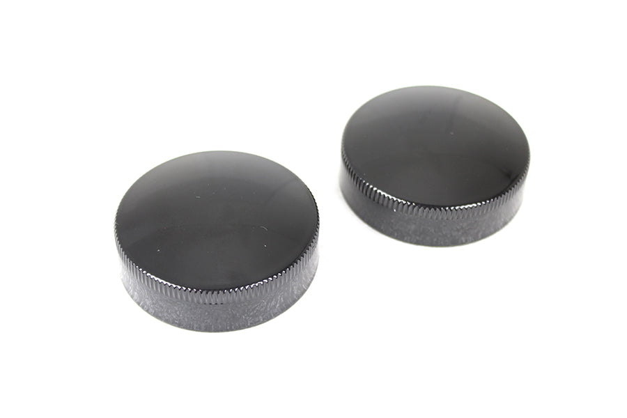 Replica Eaton Style Gas Cap Set Vented Black 1936 / 1940 EL 1941 / 1964 FL 1938 / 1948 UL