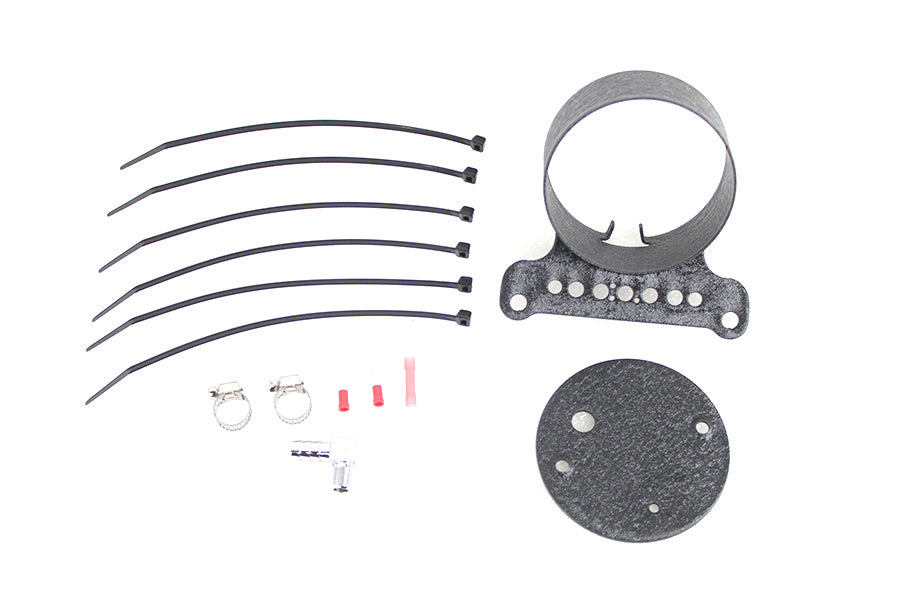 Single Gauge Mount Bracket Black 1995 / 2005 XL 1995 / 2005 FXD