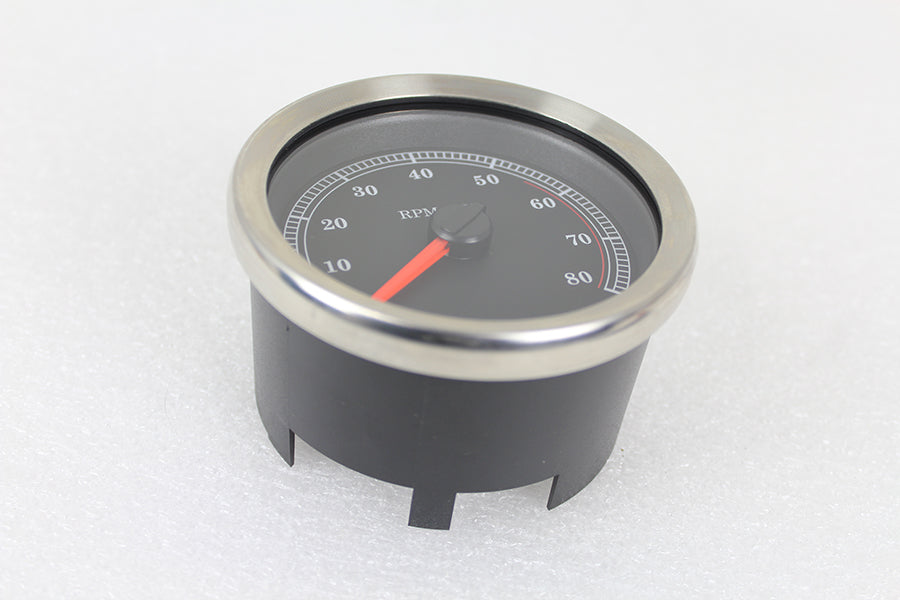 4 Black Electronic Tachometer 2004 / 2013 FLHT 2004 / 2013 FLHR 2004 / 2013 XL 2004 / 2013 FXD