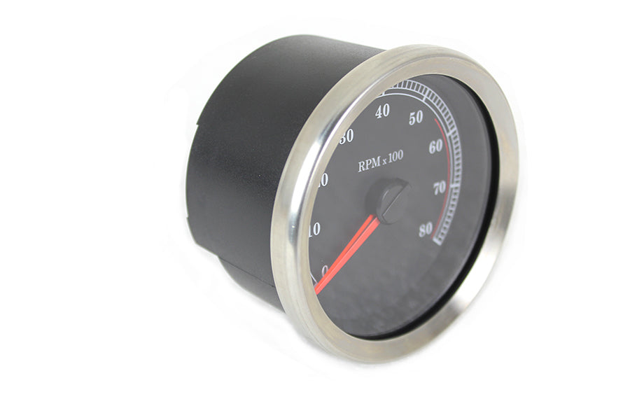4 Black Electronic Tachometer 2004 / 2013 FLHT 2004 / 2013 FLHR 2004 / 2013 XL 2004 / 2013 FXD