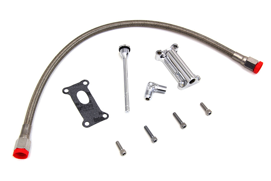 Radium Chrome Oil Filler Kit 2002 / 2006 FLHT 2002 / 2006 FLHR 2002 / 2006 FLHX 2002 / 2006 FLTR