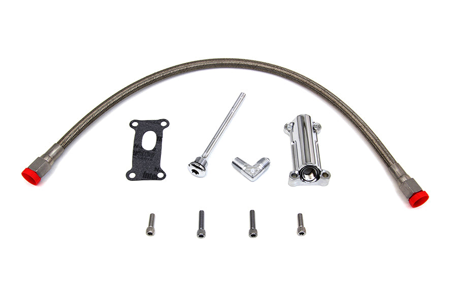 Radium Chrome Oil Filler Kit 2002 / 2006 FLHT 2002 / 2006 FLHR 2002 / 2006 FLHX 2002 / 2006 FLTR