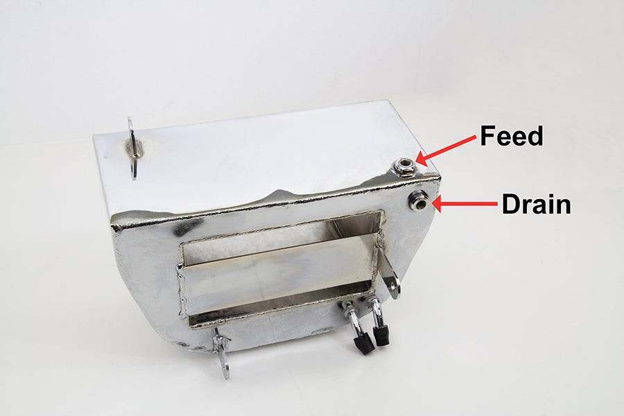 Chrome Oil Tank 1965 / 1984 FL 1971 / 1984 FX