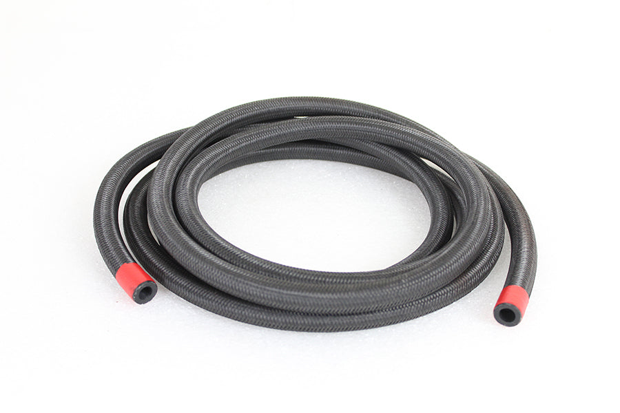 Braided Oil Hose Black 0 /  Custom Application