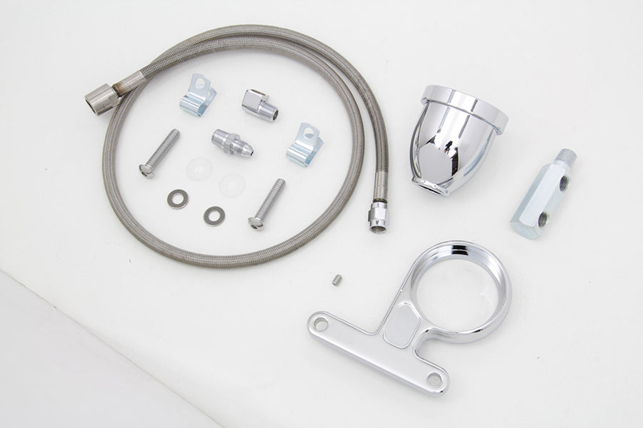 Rocker Box Oil Pressure Gauge Cup Kit 1986 / 2003 XL