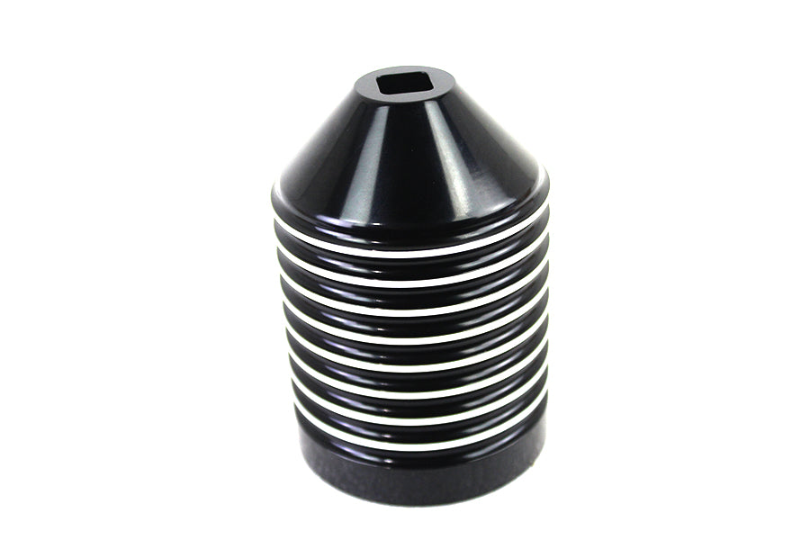 Finned Black Anodized Oil Filter Kit with Raw Accents 1984 / 2017 FXST 1986 / 2017 FLST 1984 / 2016 FLT 1991 / 2017 FXD 1984 / 1994 FXR 1984 / 1994 FXR