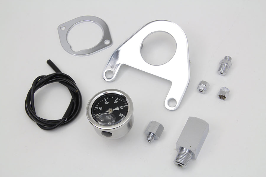 Oil Pressure Gauge Mount Kit 2000 / 2017 FXST 1999 / 2005 FXD 1999 / 2005 FLHT 1999 / 2016 FLHR 2000 / 2017 FLST