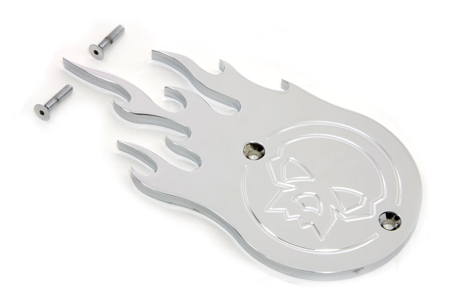 Chrome Flame Point Cover 1970 / 1984 FL 1971 / 1984 FX 1984 / 1998 FXST 1986 / 1998 FLST 1982 / 1994 FXR 1982 / 1994 FXR 1991 / 1998 FXD 1979 / 1998 FLT 1979 / 1998 FLT 2004 / UP XL