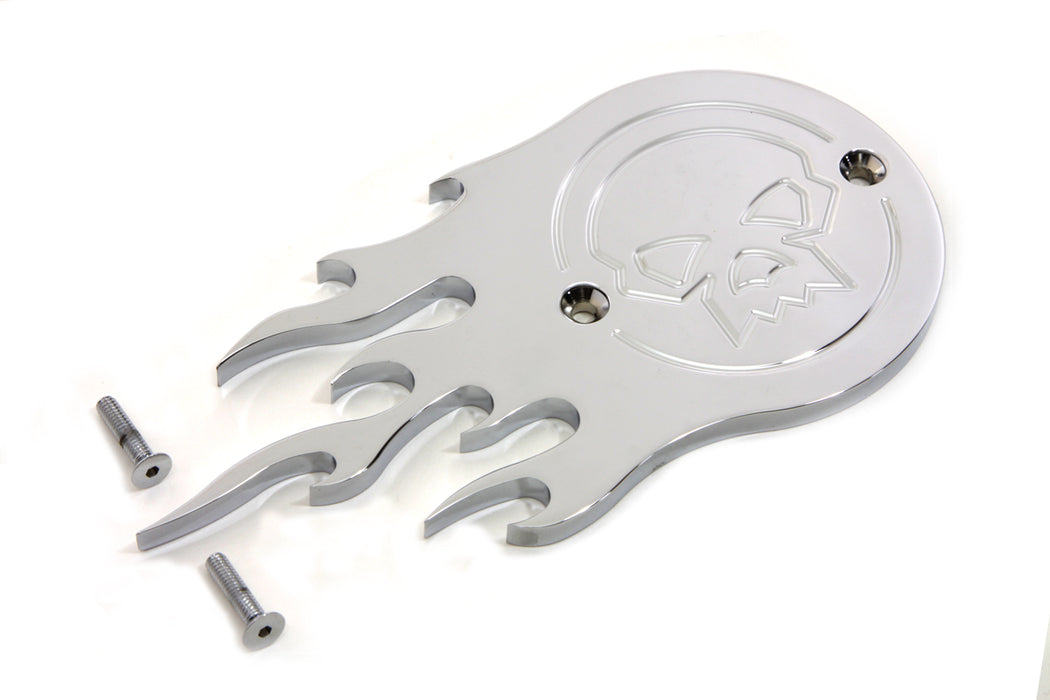 Chrome Flame Point Cover 1970 / 1984 FL 1971 / 1984 FX 1984 / 1998 FXST 1986 / 1998 FLST 1982 / 1994 FXR 1982 / 1994 FXR 1991 / 1998 FXD 1979 / 1998 FLT 1979 / 1998 FLT 2004 / UP XL