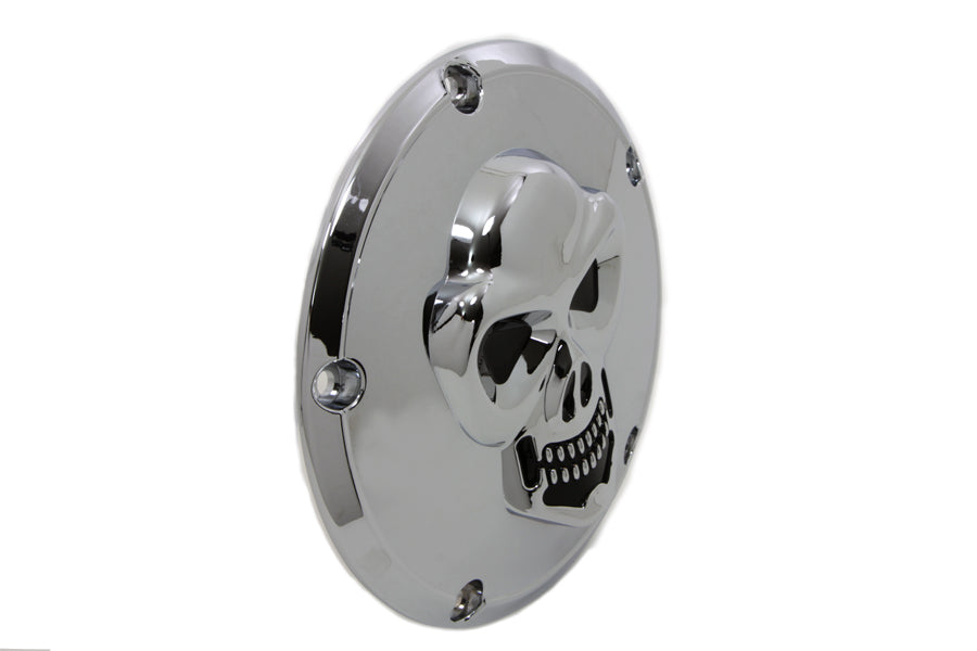 Skull Derby Cover Chrome 1999 / 2018 FXST 1999 / 2018 FLST 1999 / 2015 FLT 1999 / 2017 FXD