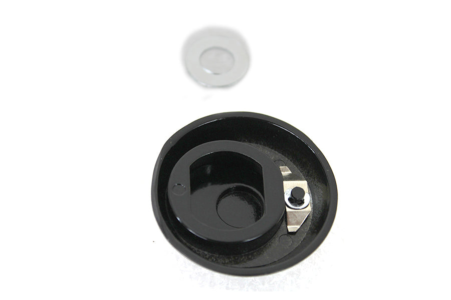 Black Tour-Pak Lock Cover 1988 / 2013 FLT with Tour-Pak