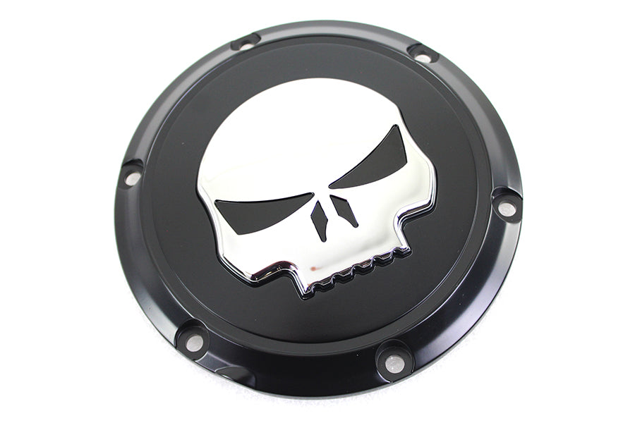 Black 6 Hole Skull Derby Cover 2004 / UP XL