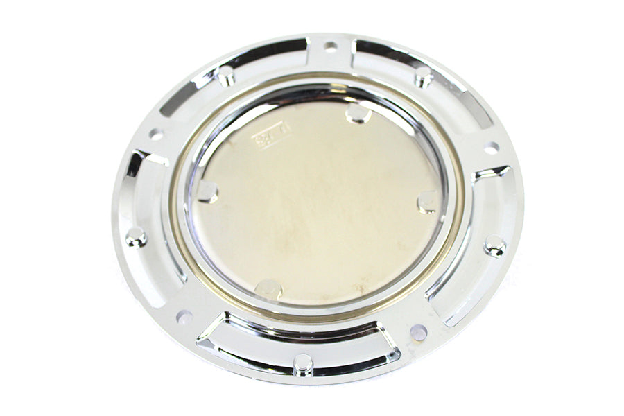 Chrome 5 Hole Skull Derby Cover 2016 / UP FLT