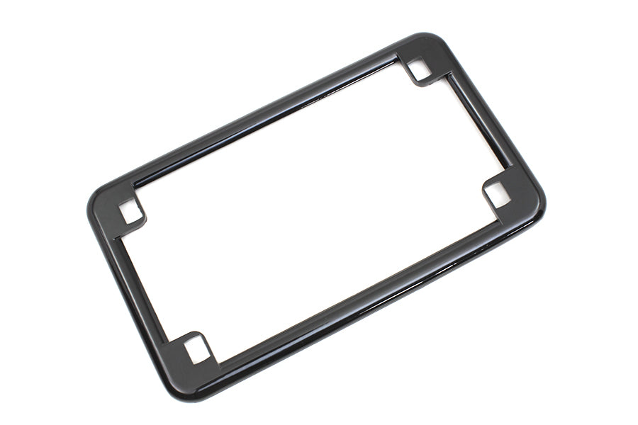 License Plate Frame Black 0 /  Custom application for 4 x 7" license plate"