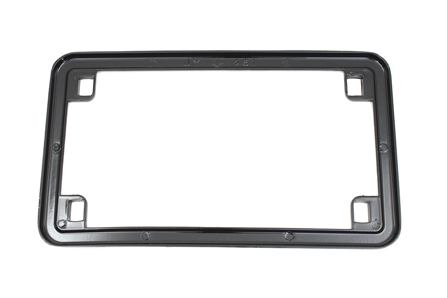 License Plate Frame Black 0 /  Custom application for 4 x 7" license plate"