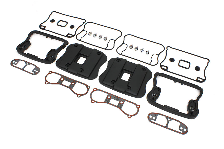 Top Rocker Box Cover and D-Ring Kit Black 1986 / 2003 XL