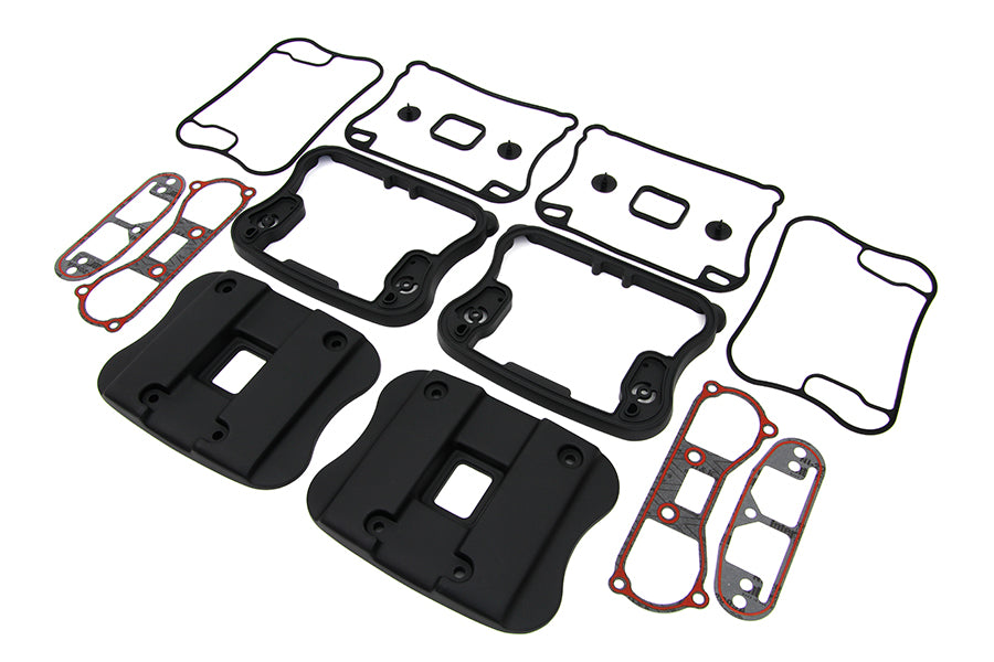 Top Rocker Box Cover and D-Ring Kit Black 1991 / 2003 XL