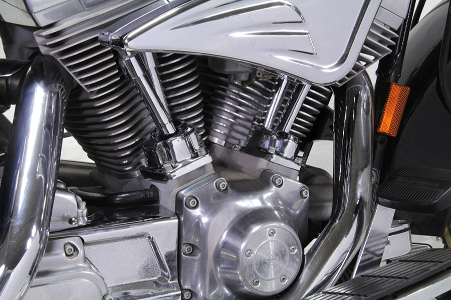 Tappet Cover Steel 1984 / 1998 FXST 1984 / 1998 FLT 1984 / 1994 FXR 1991 / 1998 FXD 1986 / 1998 FLST