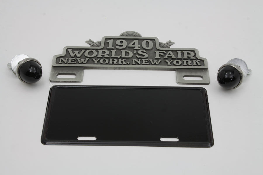 World's Fair License Plate Topper Kit 0 /  Custom application for 4 X 7" license plate"