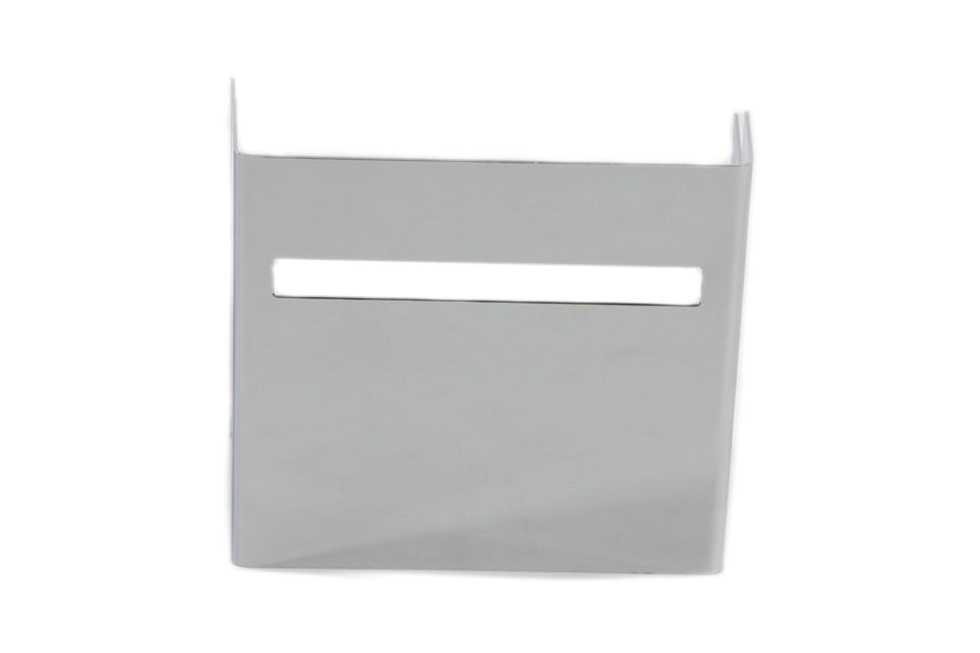 Chrome Battery Side Cover with Single Slot View Hole 1971 / 1978 FX 1970 / 1978 XLCH