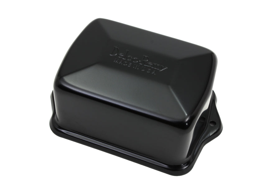 Black 12 Volt Delco Remy Regulator Cover 1964 / 1969 FL 1967 / 1978 XL