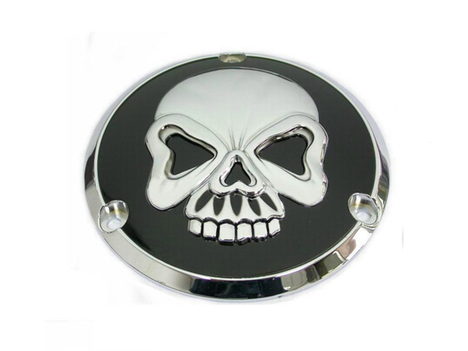 Skull Design Ignition System Cover 1970 / 1984 FL 1970 / 1984 FX 1982 / 1984 FXR 1985 / 1994 FXR 1979 / 1984 FLT 1985 / 1998 FLT 1984 / 1998 FXST 1986 / 1998 FLST 1991 / 1998 FXD
