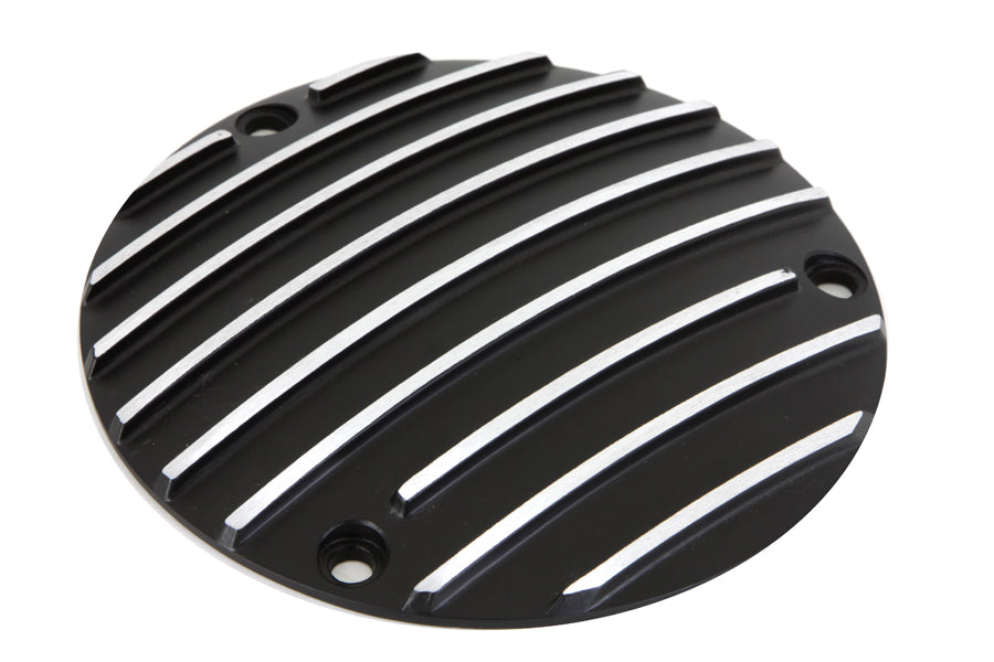 Finned Derby Cover Black 1971 / 1984 FX 1970 / 1984 FL 1984 / 1998 FXST 1986 / 1998 FLST 1979 / 1998 FLT 1979 / 1998 FLT 1991 / 1998 FXD 1985 / 1994 FXR