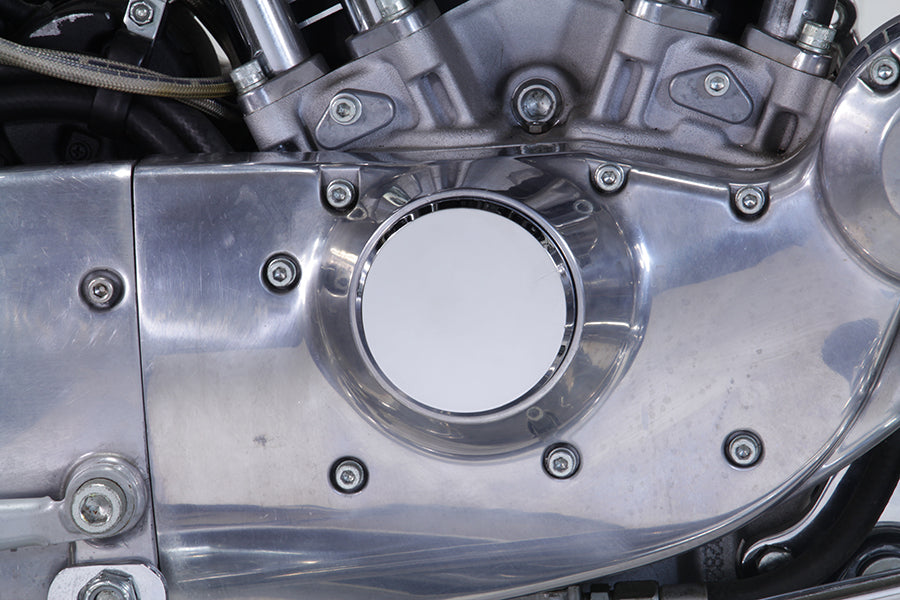 Smooth Chrome Ignition System Cover with Hidden Screws 1970 / 1984 FL 1971 / 1984 FX 1984 / 1998 FXST 1986 / 1998 FLST 1982 / 1994 FXR 1982 / 1994 FXR 1991 / 1998 FXD 1979 / 1998 FLT 1979 / 1998 FLT 2004 / UP XL