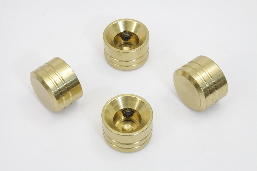 Brass Cylinder Head Bolt Cover 1984 / 2017 FXST 1986 / 2017 FLST 1984 / 2017 FLT 1984 / 1994 FXR 1991 / 2017 FXD