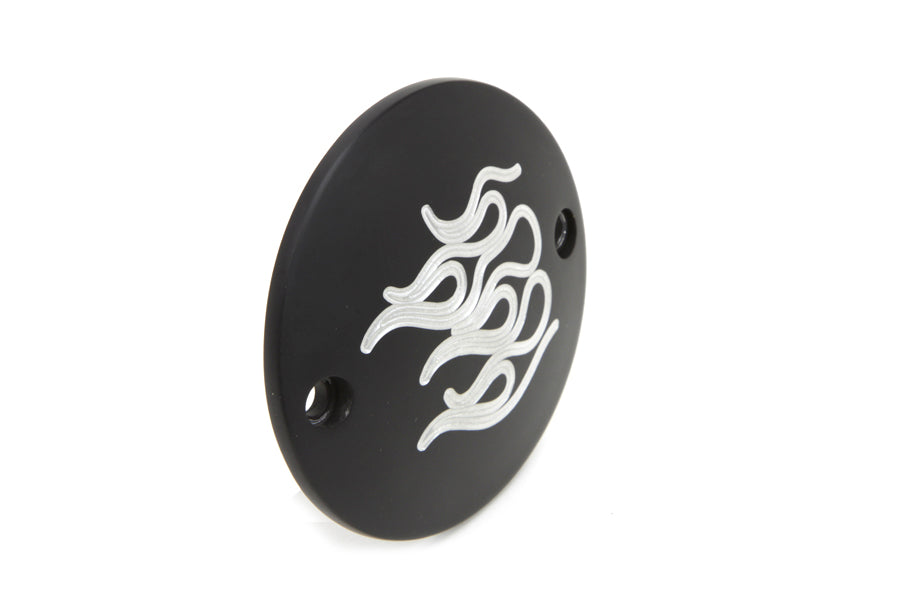 Black Flame Ignition System Cover 1970 / 1984 FL 1971 / 1985 FX 1984 / 1998 FLST 1986 / 1998 FXST 1991 / 1998 FXD 1982 / 1994 FXR 1979 / 1998 FLT 2004 / UP XL