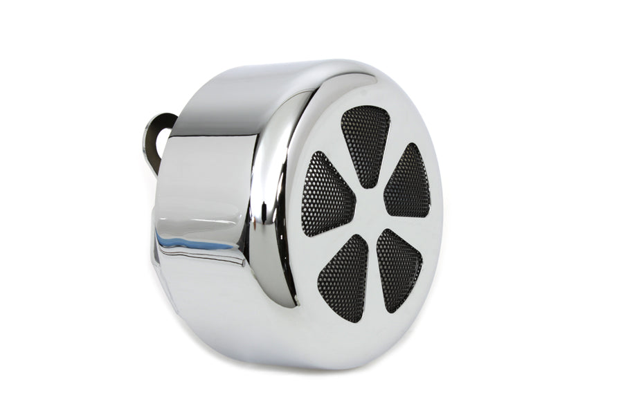 Spoke Style Round Horn Cover Chrome 1993 / UP FLT 1993 / UP XL 1993 / 2017 FXD 1993 / UP FXST 1993 / UP FLST 1993 / 1994 FXR