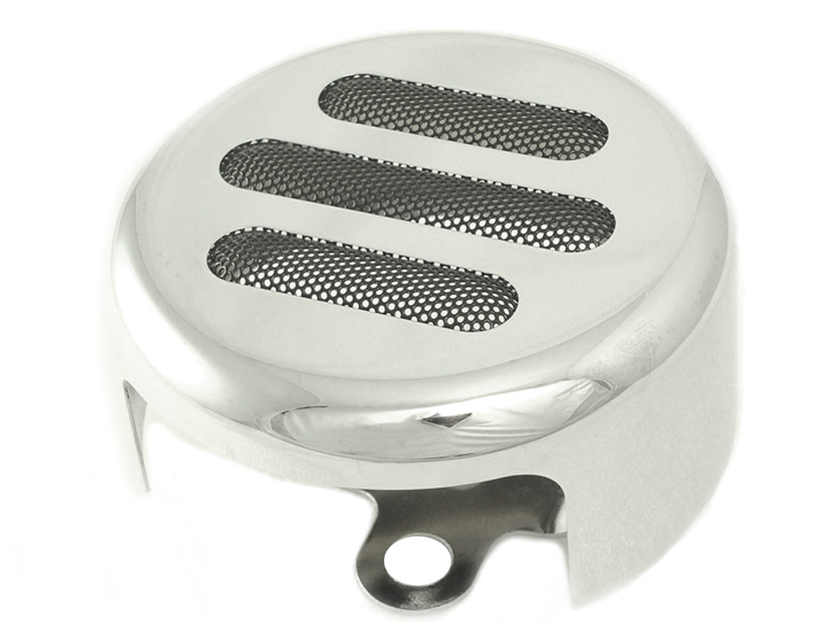 Slotted Style Round Horn Cover Chrome 1993 / UP FLT 1993 / UP XL 1993 / UP FXST 1993 / UP FLST 1993 / 2017 FXD 1993 / 1994 FXR