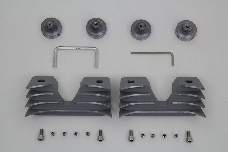 Head Bolt and Spark Plug Cover Kit Silver 2004 / UP XL