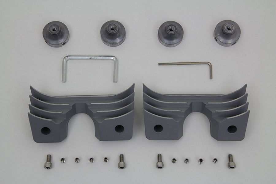 Head Bolt and Spark Plug Cover Kit Silver 2004 / UP XL