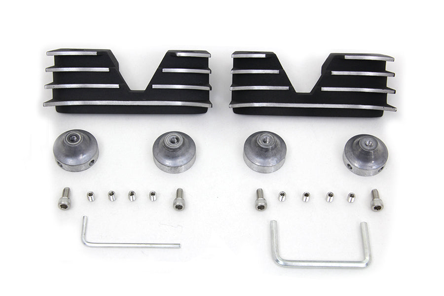Head Bolt and Spark Plug Cover Kit Black 2004 / UP XL