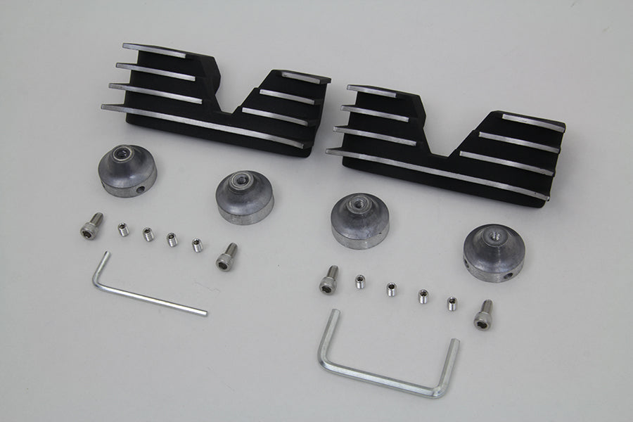 Head Bolt and Spark Plug Cover Kit Black 2004 / UP XL