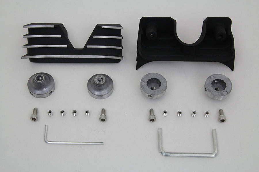 Head Bolt and Spark Plug Cover Kit Black 2004 / UP XL
