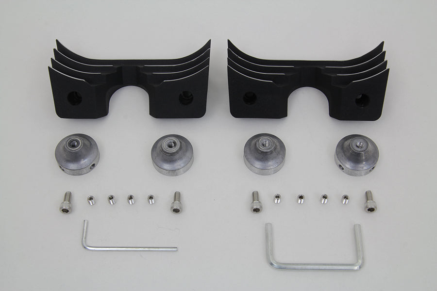 Head Bolt and Spark Plug Cover Kit Black 2004 / UP XL