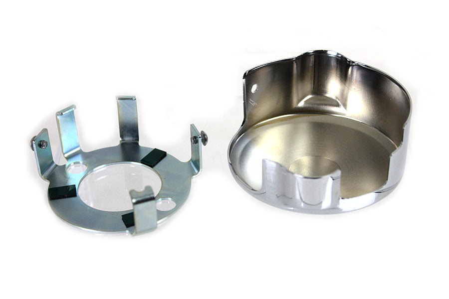 FLT Starter Motor End Cover Kit Chrome 2017 / UP FLT