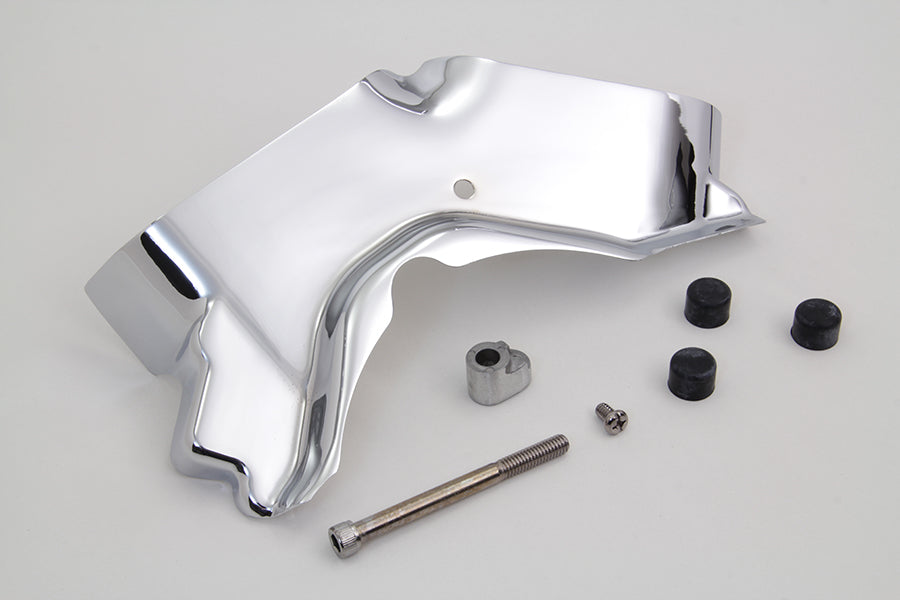 Cylinder Base Cover Left Side Chrome 2007 / 2017 FXST