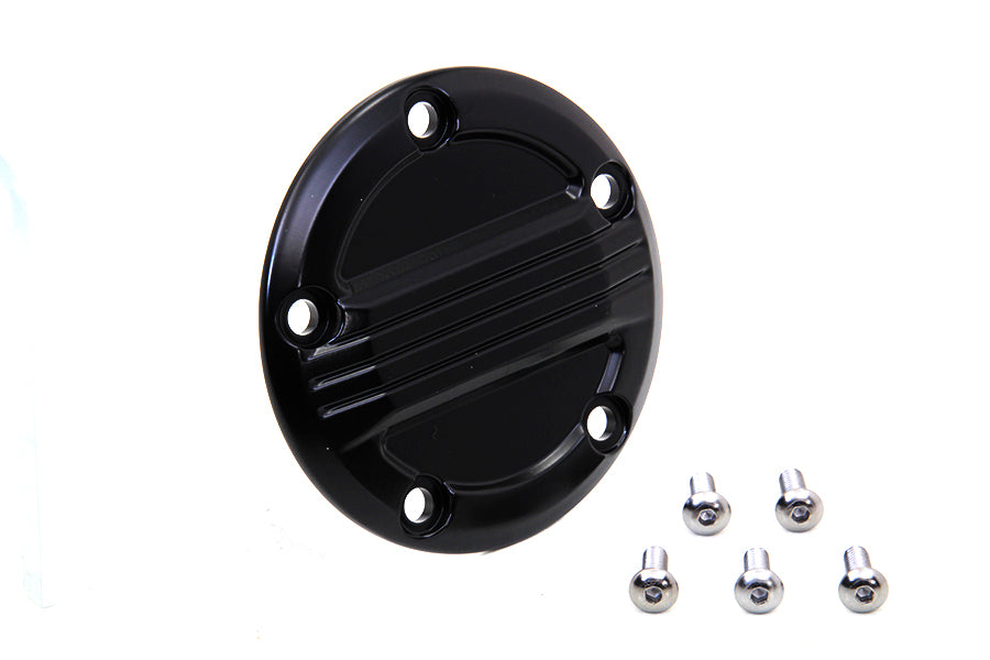 Black Air Flow Ignition System Cover 1999 / 2017 FXD 1999 / 2015 FLT 1999 / UP FXST 1999 / UP FLST