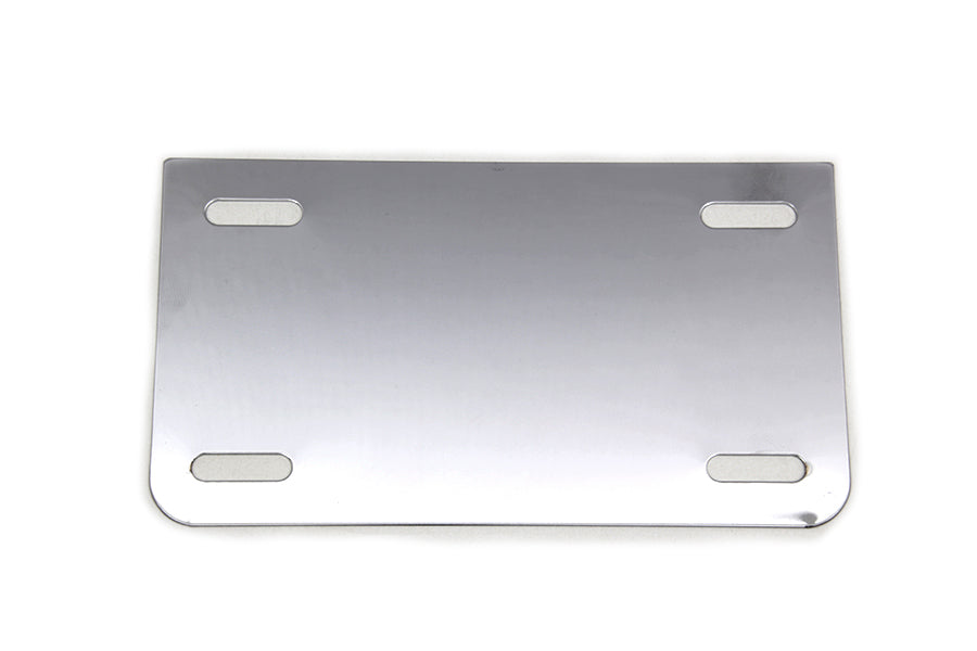 License Plate Frame Backing Plate Chrome 0 /  Custom application for 4 x 7" license plates"