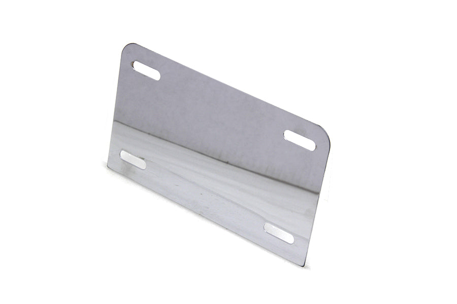 License Plate Frame Backing Plate Chrome 0 /  Custom application for 4 x 7" license plates"