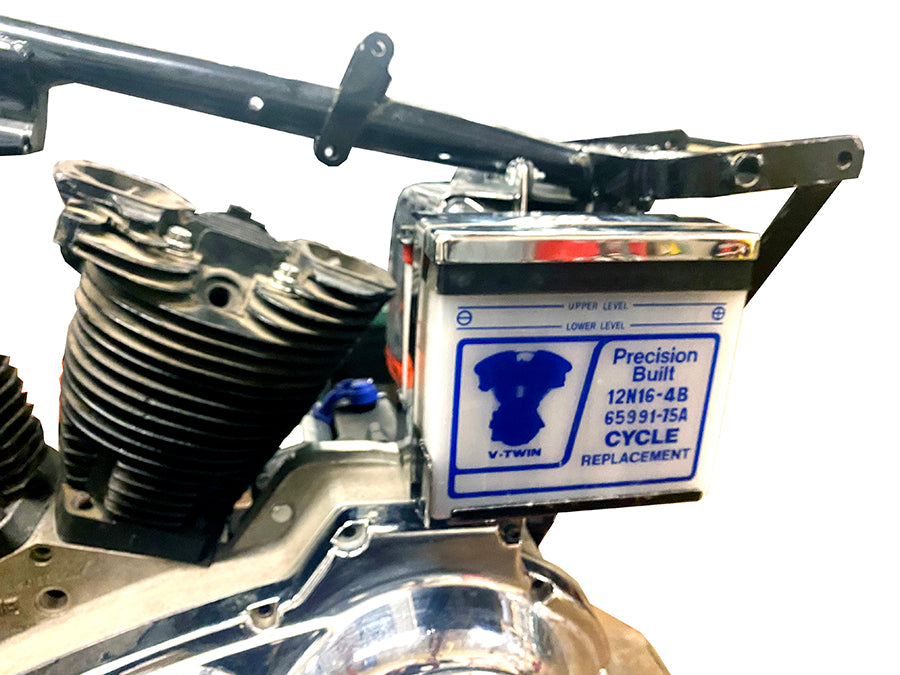 XL Battery Tray Kit Zinc Plated 1991 / 2003 XL