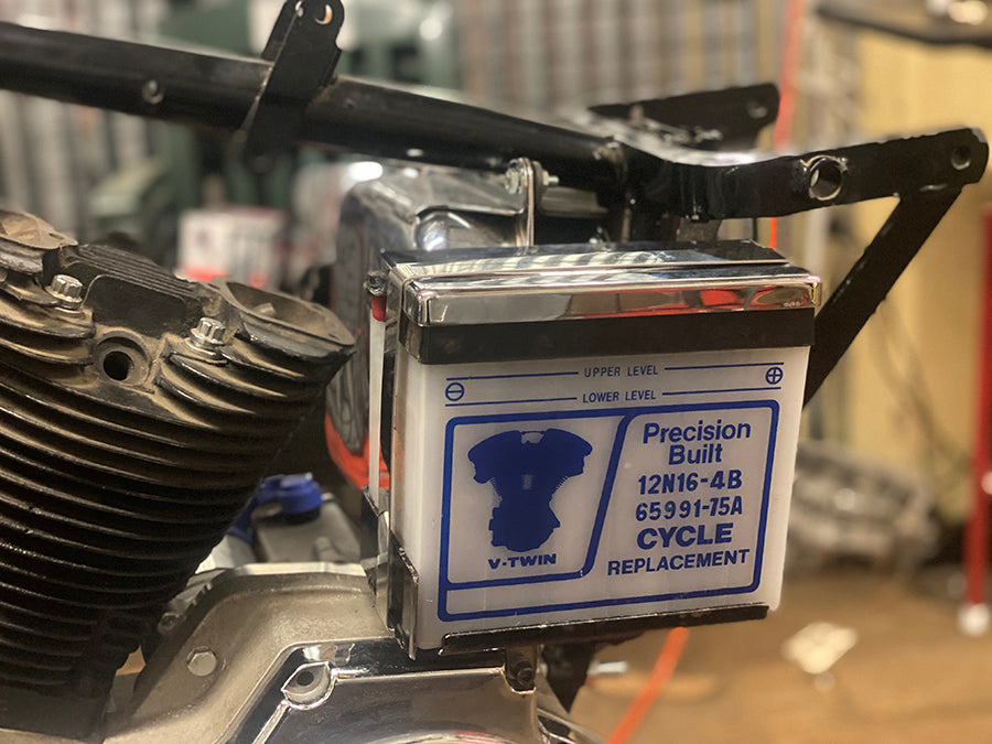XL Battery Tray Kit Zinc Plated 1991 / 2003 XL