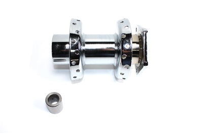 Chrome Front Wheel Hub 1984 / 1995 FXST single disc1984 / 1995 FXSTC single disc1991 / 1995 FXDWG single disc